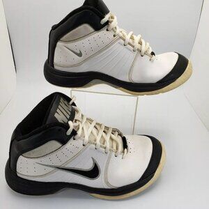 Nike Mens The Overplay VI 443456-104 White Basketball Shoes Lace Up Size US 7
